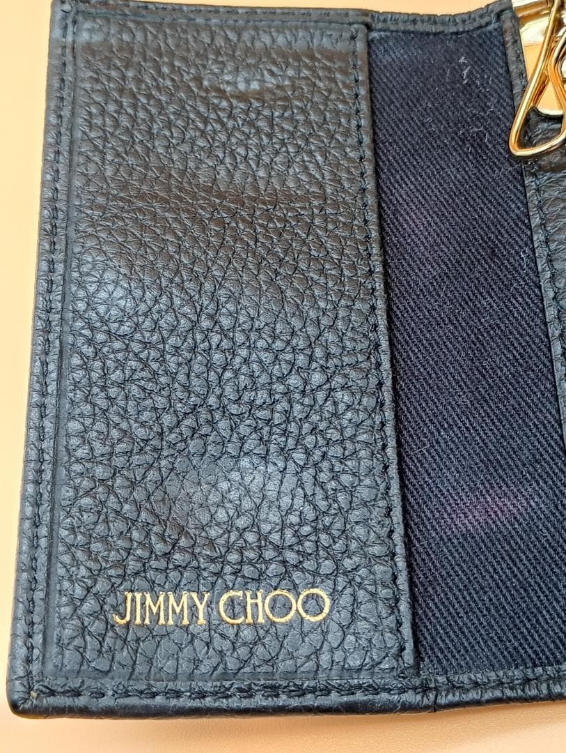 【美品】JIMMY CHOO レザーキーケース