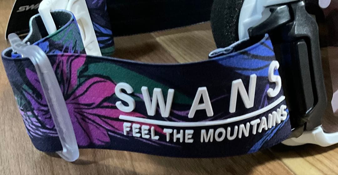 SWANSスノーゴーグル RIDGELINE MDH CU 白（レンズ以外新品）