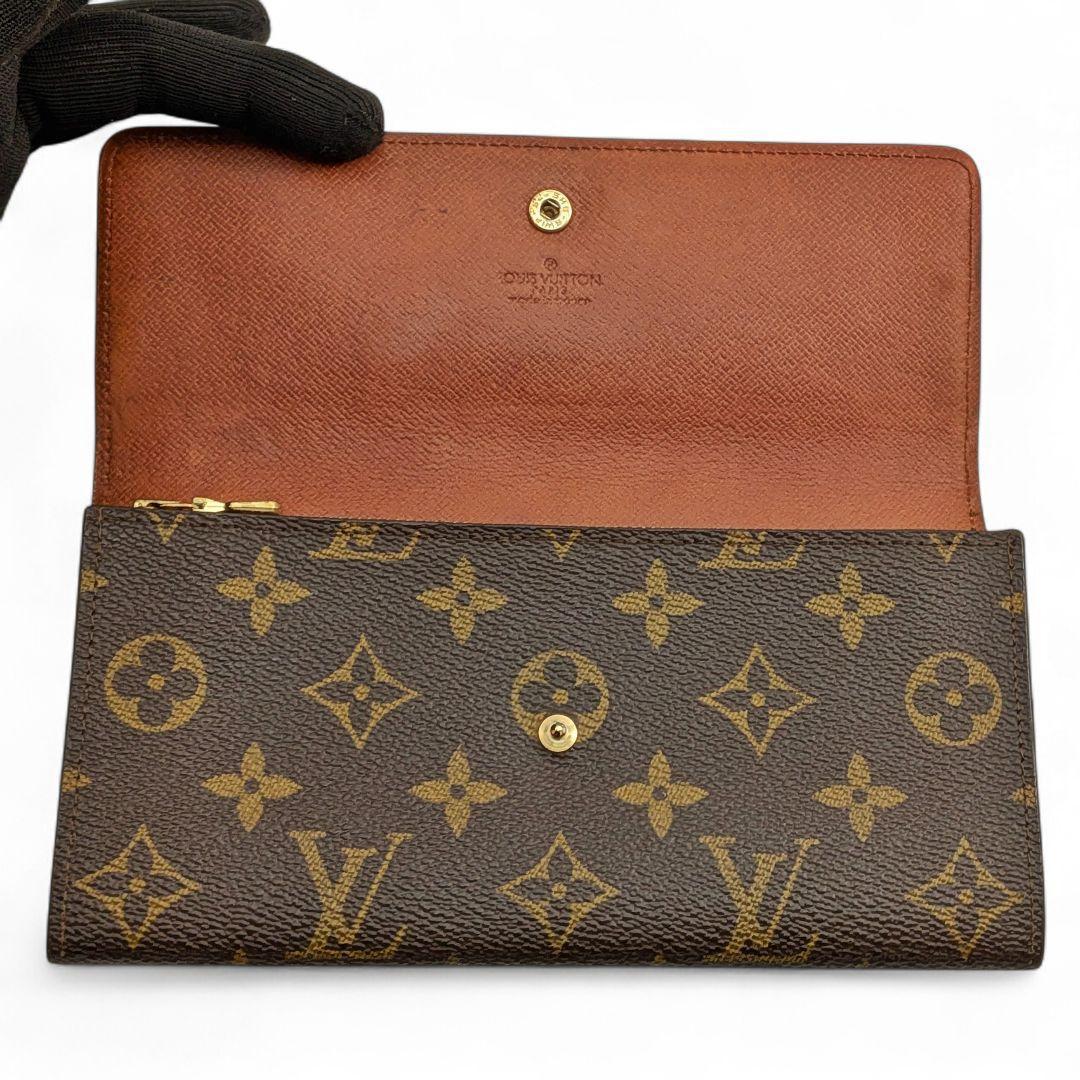 美品 ルイヴィトン モノグラム ポシェット ポルトモネ クレディ 955