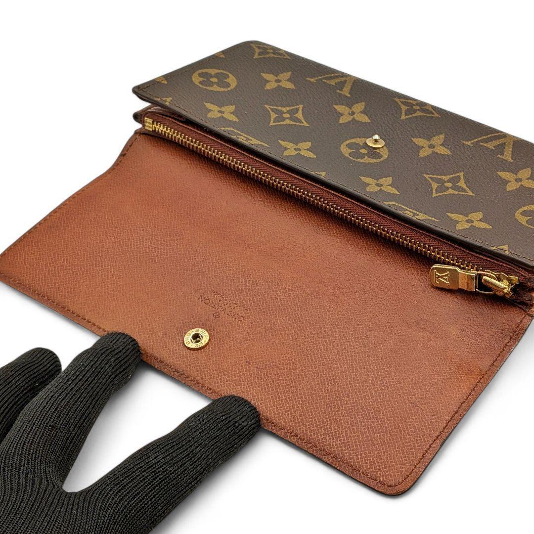 美品 ルイヴィトン モノグラム ポシェット ポルトモネ クレディ 955