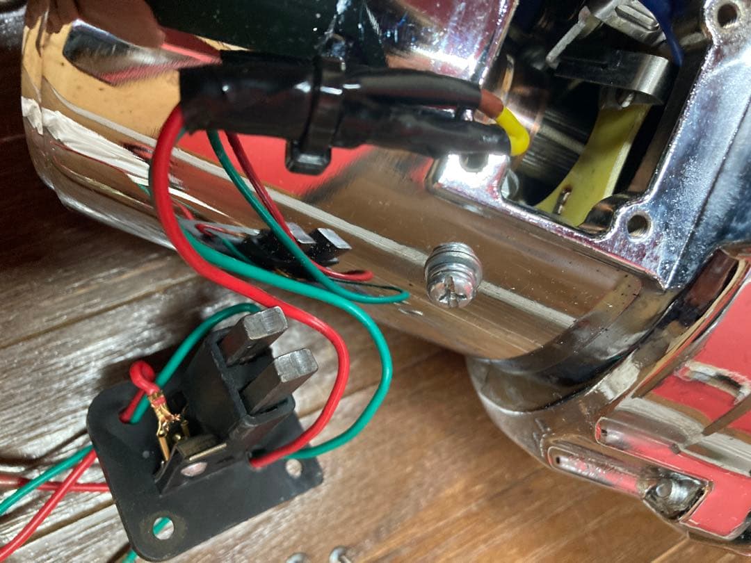 ジャンク扱い★EMPI★空冷ワーゲン・オルタネーター★75A★クローム仕上げ