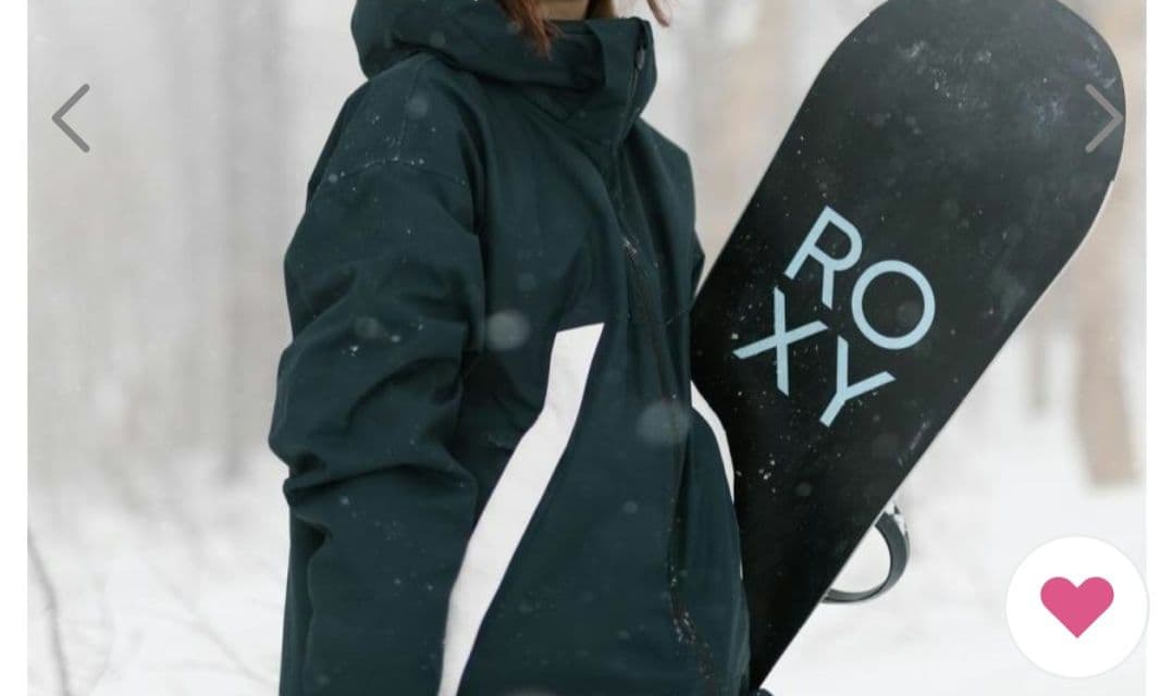 ROXY スキー ジャケット ブラック Lサイズ(日本XLサイズ)ほぼ新品