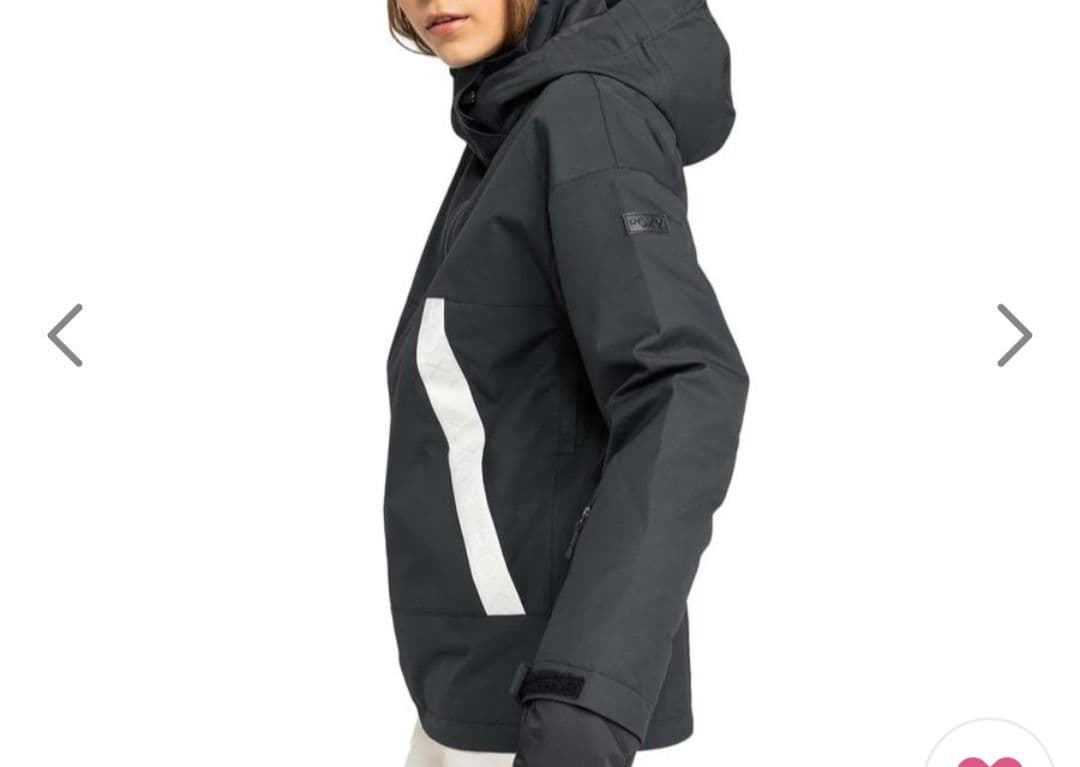 ROXY スキー ジャケット ブラック Lサイズ(日本XLサイズ)ほぼ新品