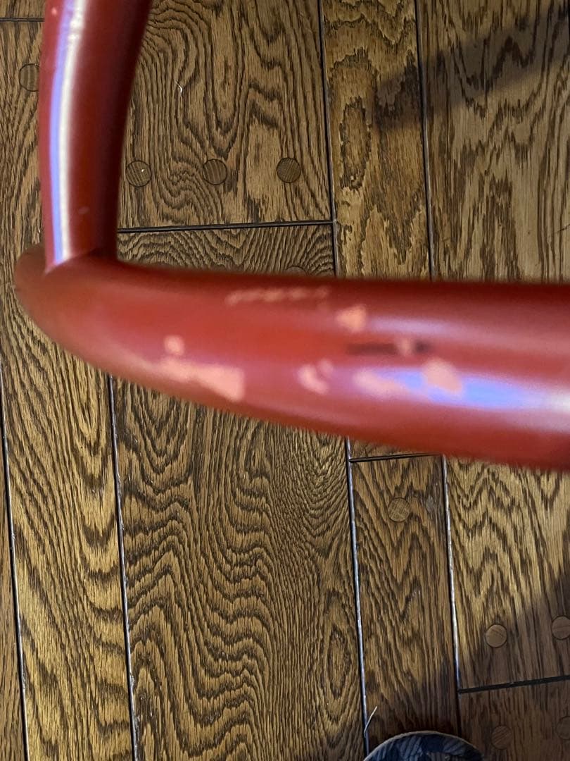 再値下げしました。北欧家具。カールハンセンの、Ｙチェア朱のラッカー仕上げ。