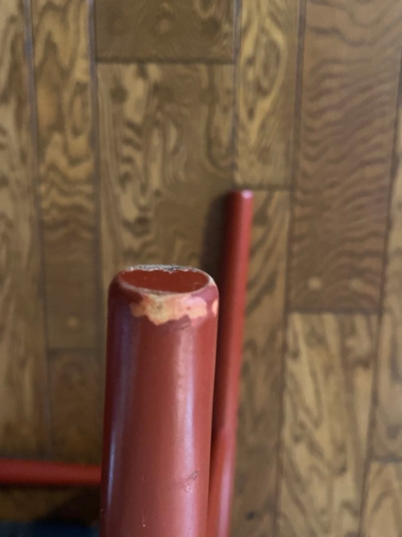 再値下げしました。北欧家具。カールハンセンの、Ｙチェア朱のラッカー仕上げ。