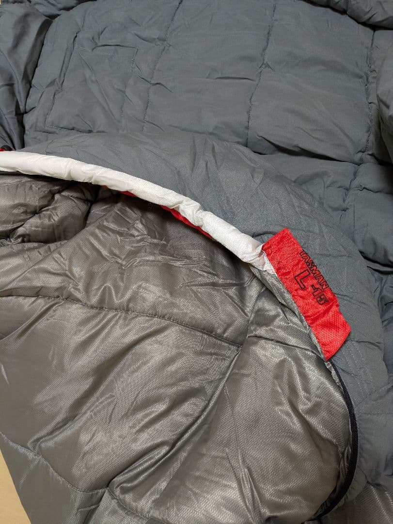 Coleman 収納バッグ付きタスマンキャンピングマミー 使用可能温度-15度