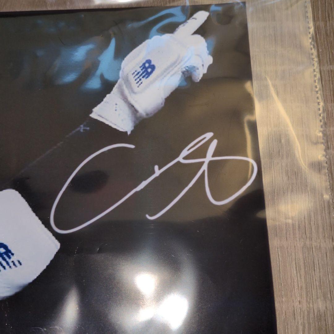 大谷翔平選手　直筆サイン入り写真 ロドジャース　非売品