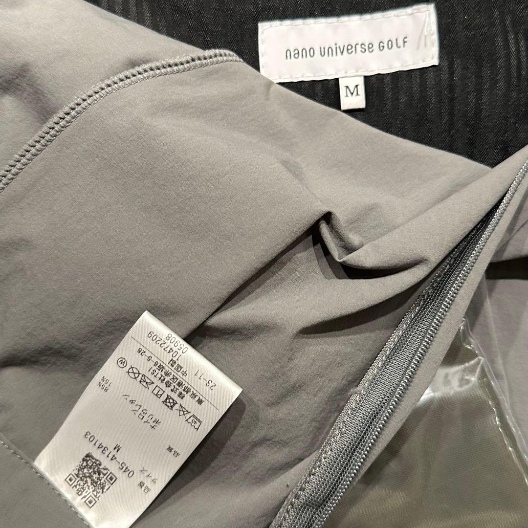 【新品】nano universe golf　スカート グレー　トップス黒