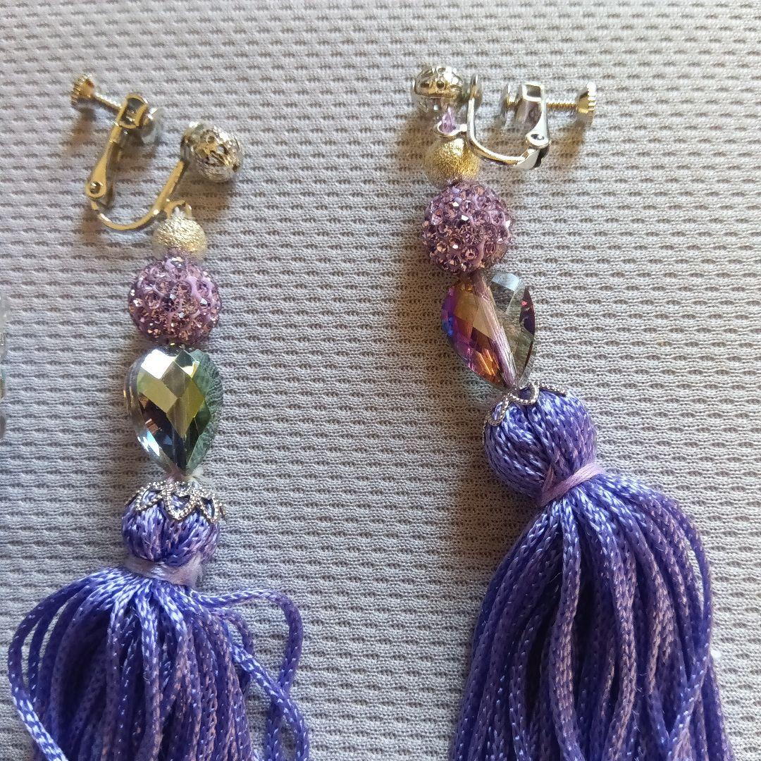 ［美品］社交ダンス　ラテンドレス　薄紫色