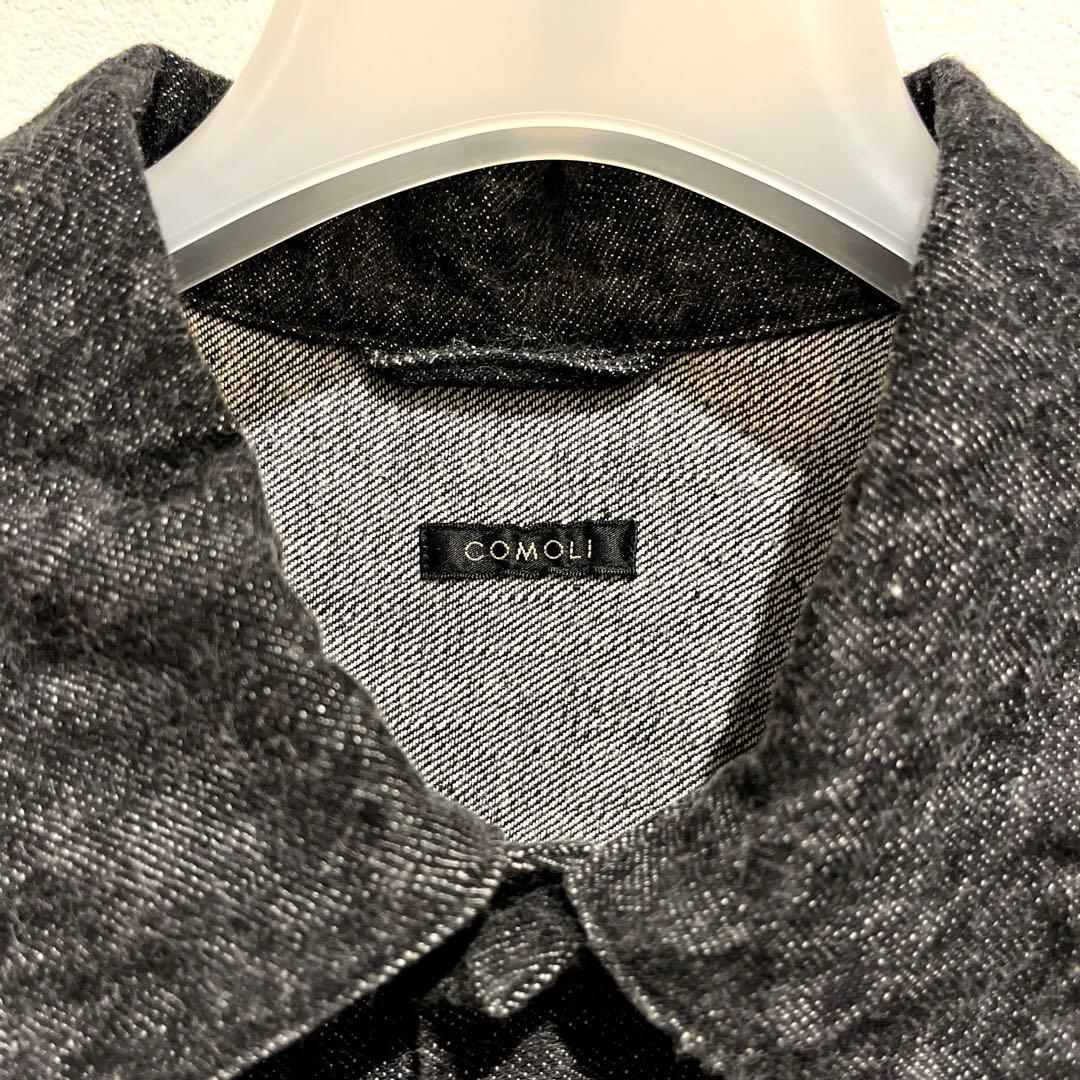 comoli コモリ デニムジャケット Black サイズ3