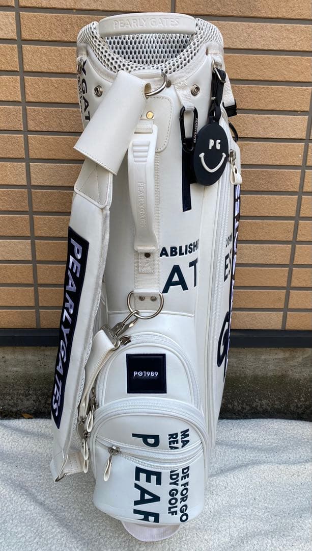 PEARLY GATES スタンド式キャディバッグ&ラウンドバッグセット