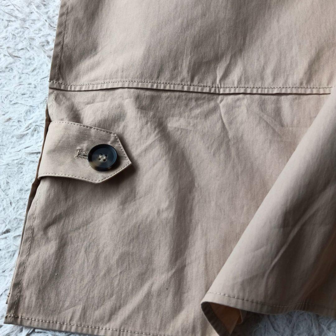 【コス】ハイブリットトレンチコートケープ　ベージュ ショート丈