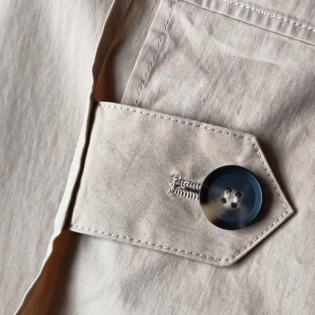 【コス】ハイブリットトレンチコートケープ　ベージュ ショート丈