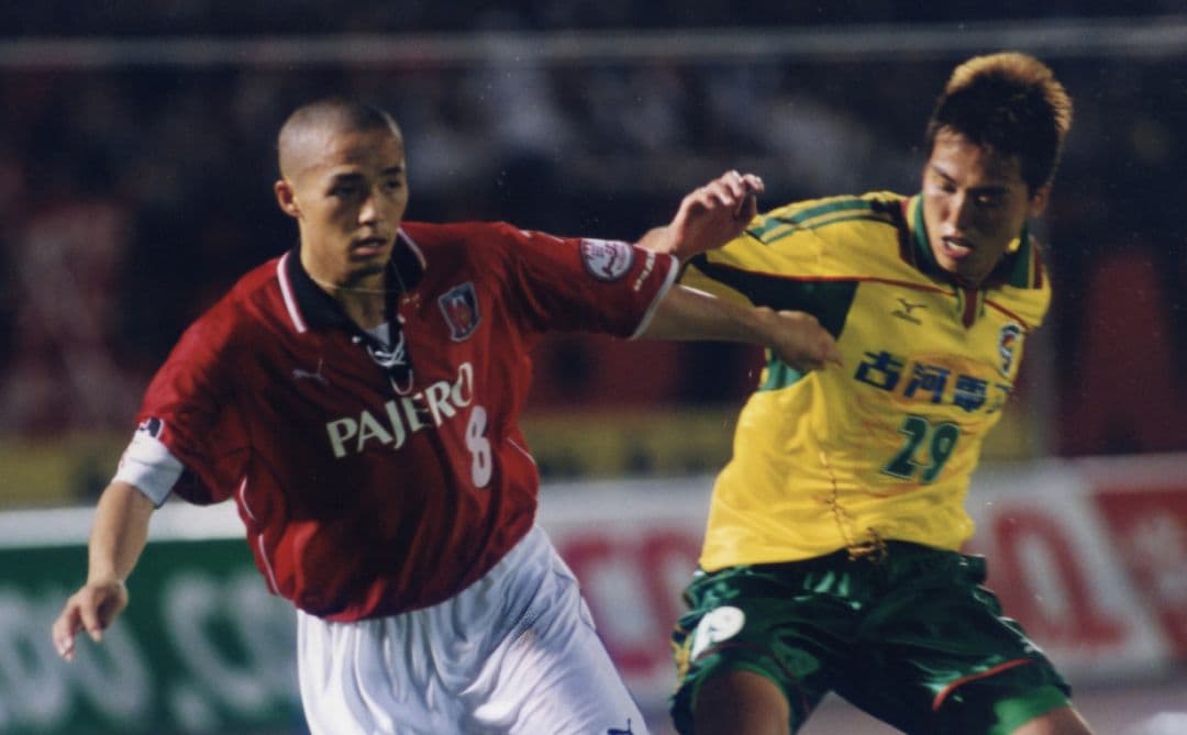 浦和レッズ 2001/2002 (H) ユニフォーム 小野伸二 #8 新品タグ付