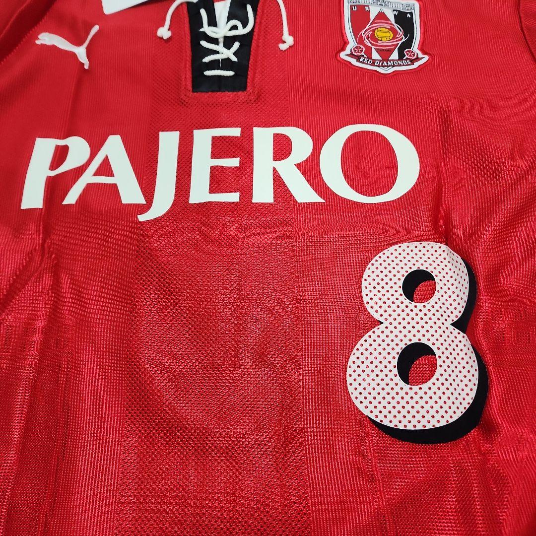 浦和レッズ 2001/2002 (H) ユニフォーム 小野伸二 #8 新品タグ付