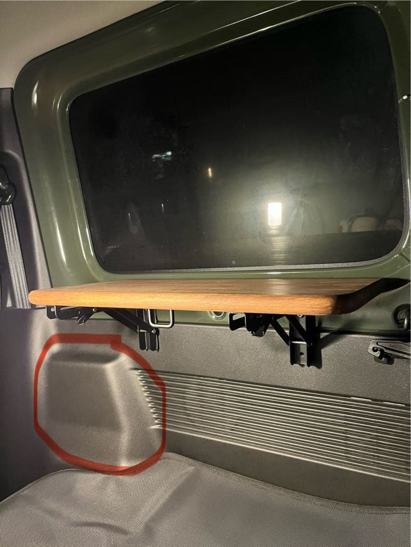 新型ジムニー　jb64 jb74 サイドテーブル　折り畳み式　2セット分