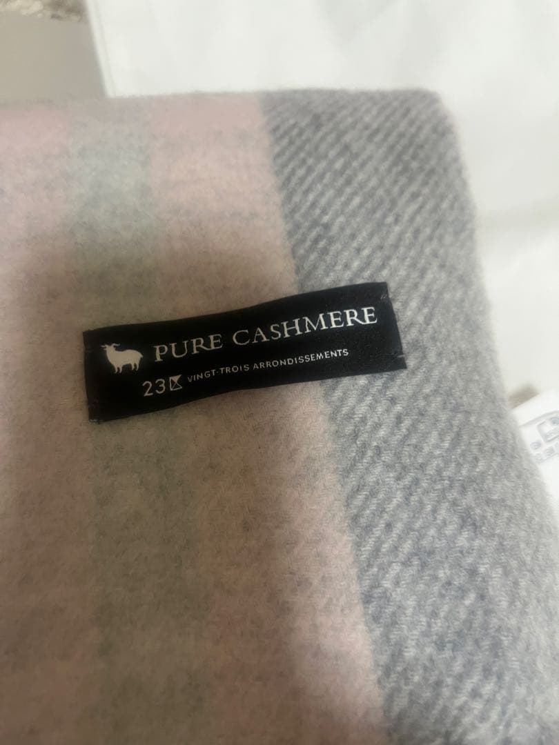 23区 カシミヤストール Fサイズ