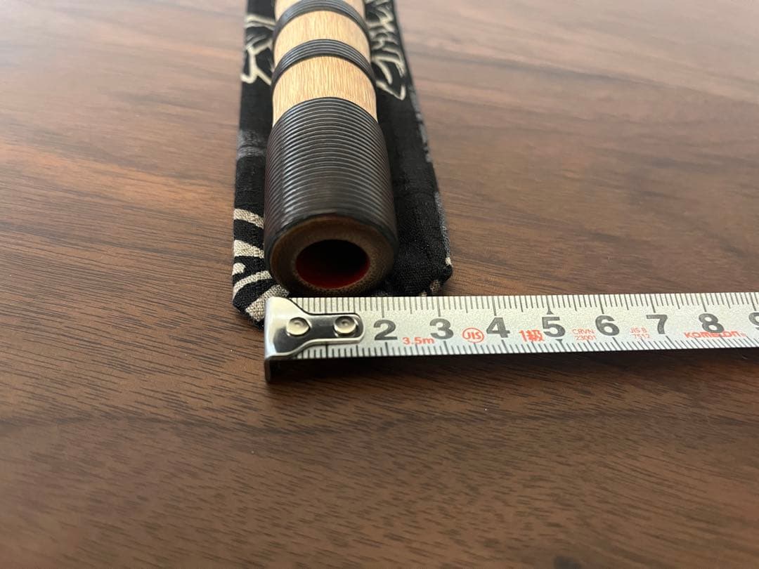 kish　龍笛(本煤竹籐巻龍笛)雅楽　和楽器