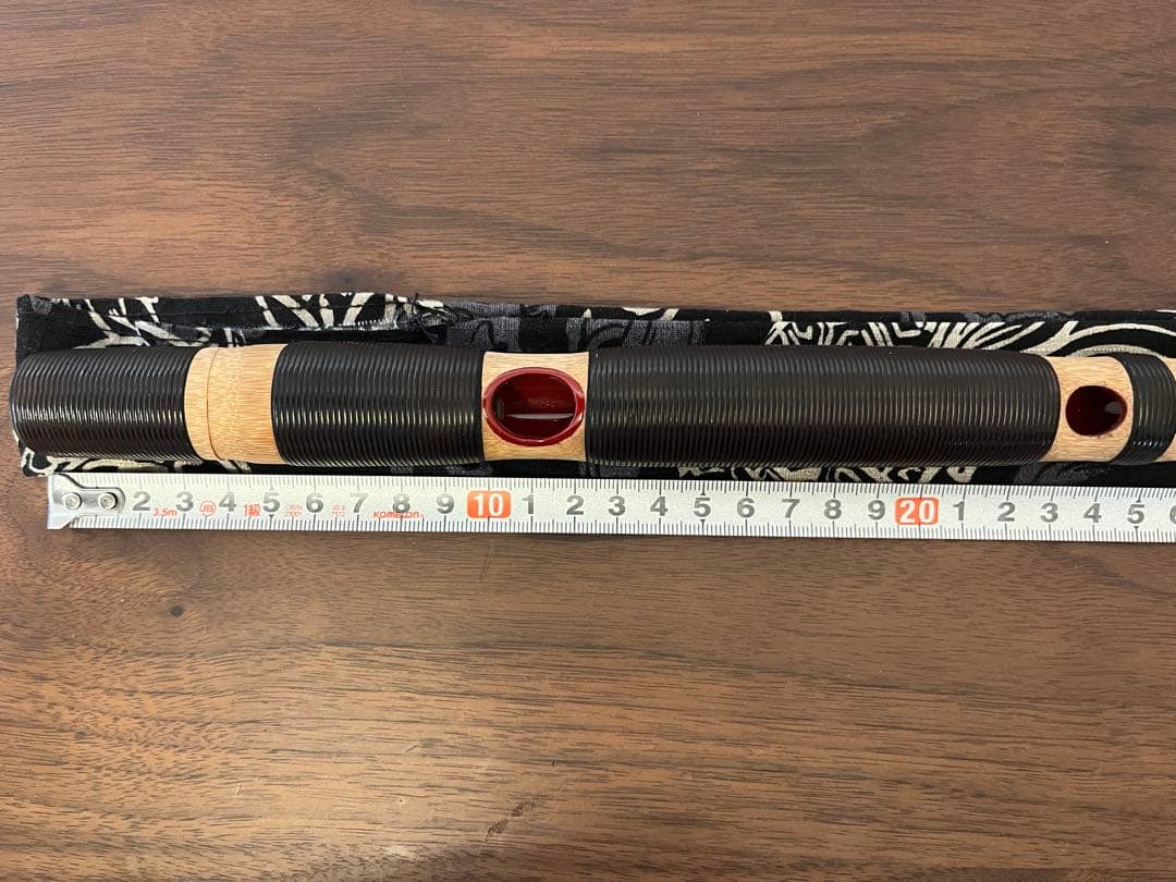 kish　龍笛(本煤竹籐巻龍笛)雅楽　和楽器
