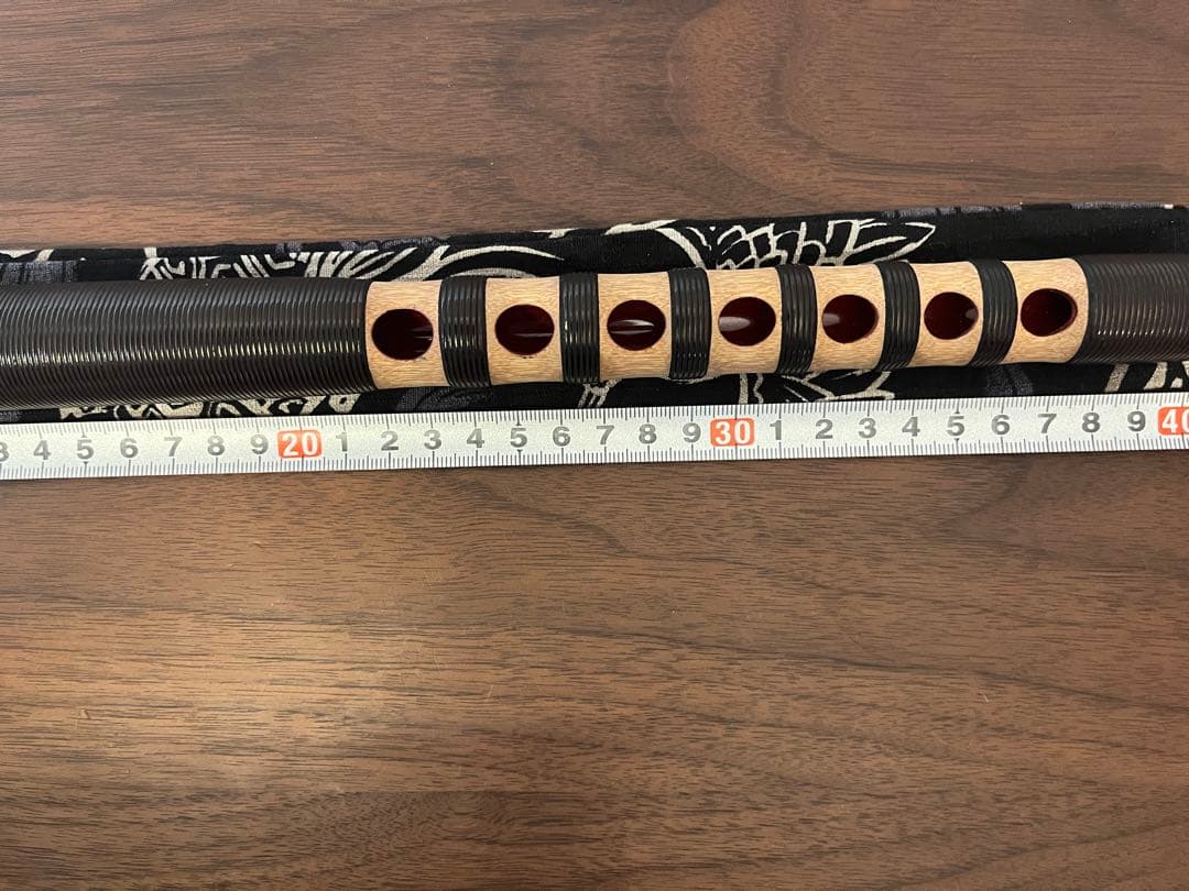 kish　龍笛(本煤竹籐巻龍笛)雅楽　和楽器