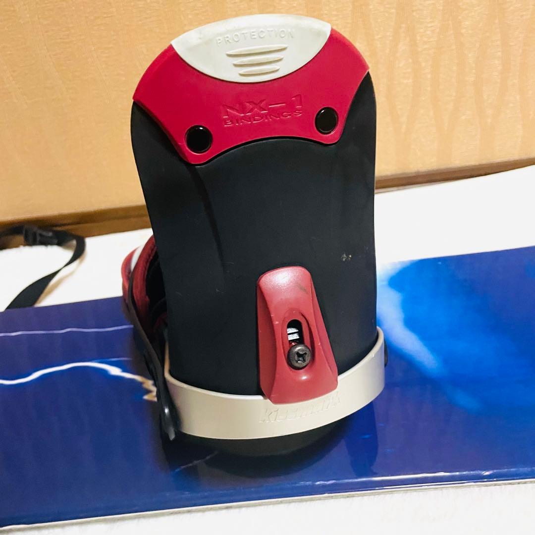 早い者勝ち kissmark スノーボードビンディングセット 142cm M/L