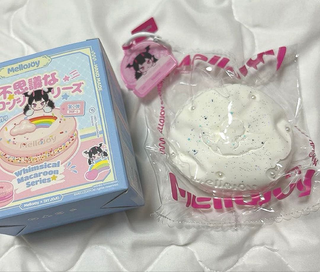 な*ん様 mellojoy メロジョイ スクイーズ マカロン 天使 クリーミーク