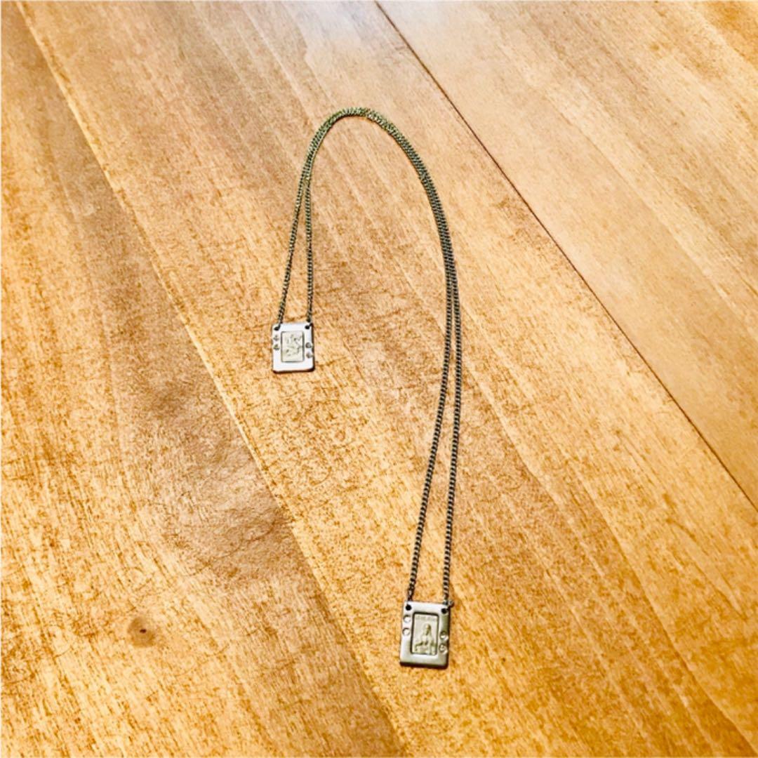 エスカプラーリオ ネックレス ブラジル 御守り 一点モノ シルバー 値下げ