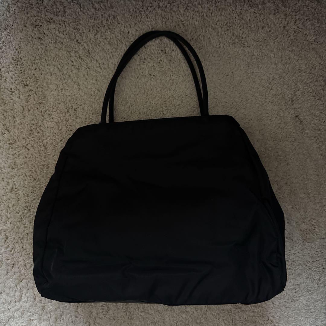 PRADA プラダ 三角ロゴプレート　トートバッグ