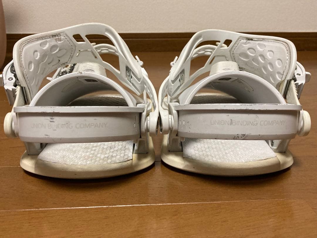 値下げUNION LEGACY ユニオン レガシー ビンディング M ホワイト