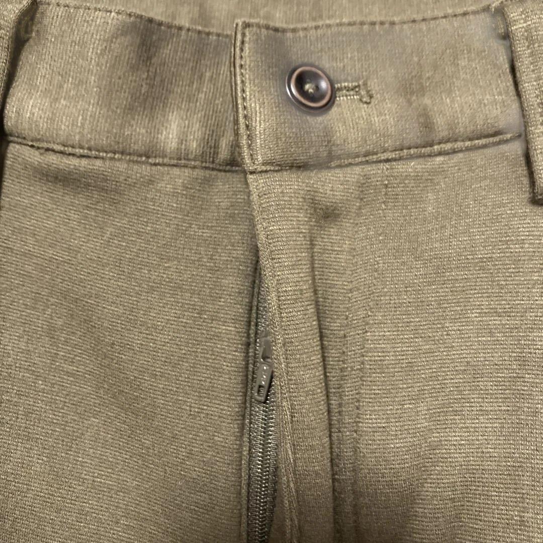 BEAMS GOLF ビームスゴルフ 裏起毛 パンツ　オリーブ 44