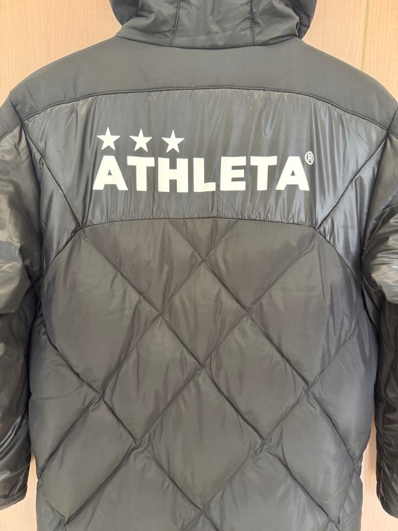 ATHLETA ベンチコート ブラック　160サイズ