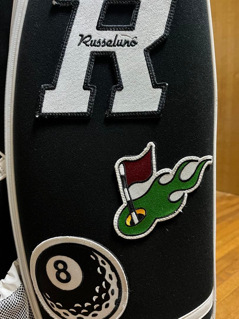 ラッセルノ キャディーバッグ ベルクロ ゴルフ