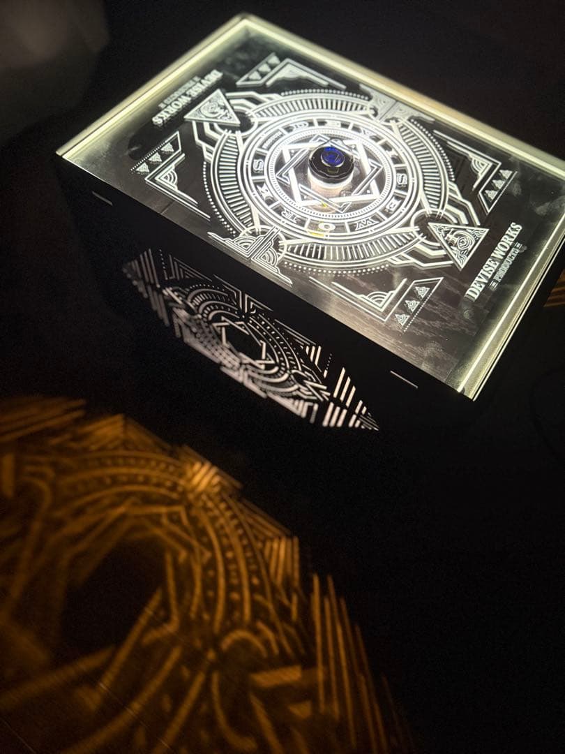 黒 FUKUBAKO クリスタル天板セット