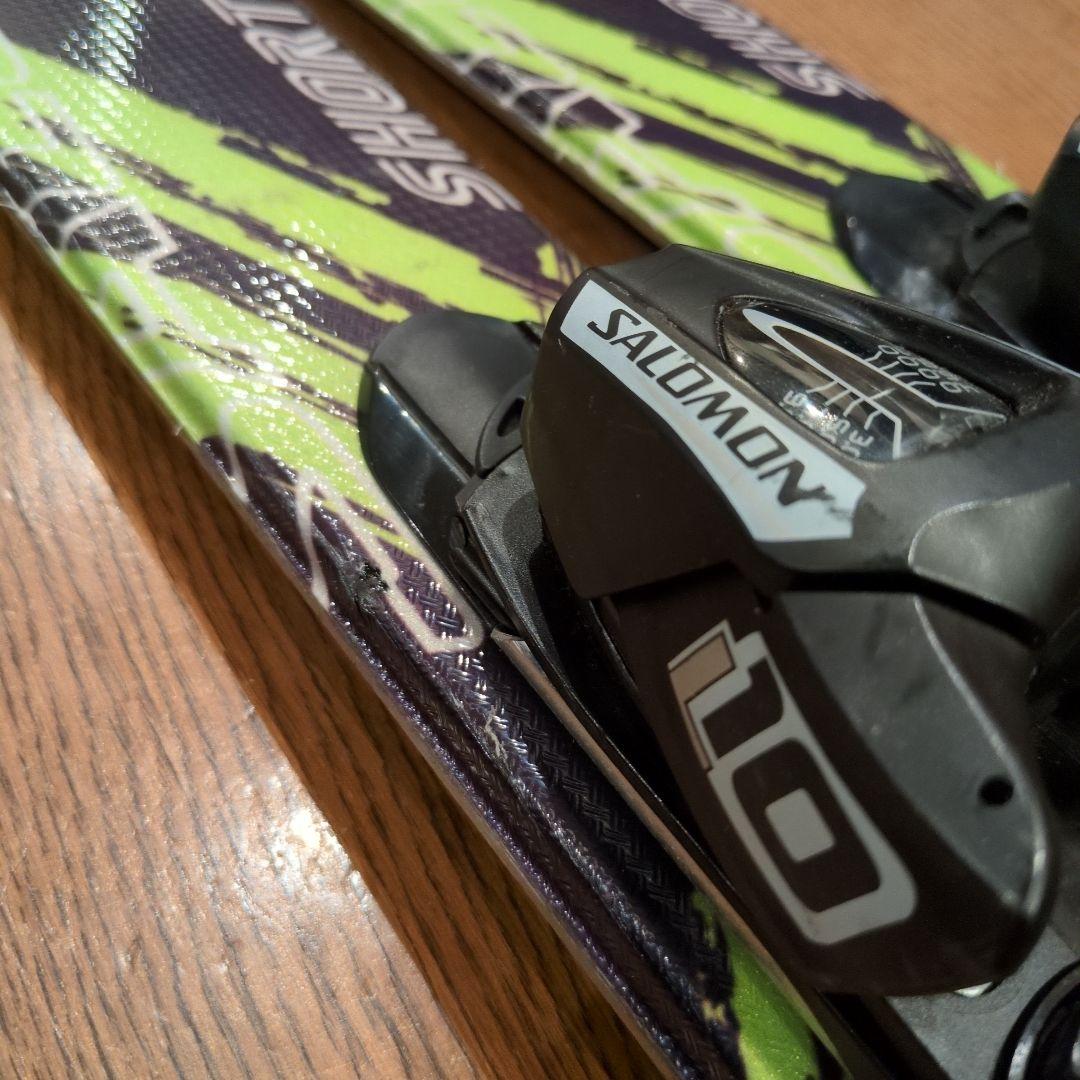 SALOMON SHORT KART 125cm ミッドスキー ①