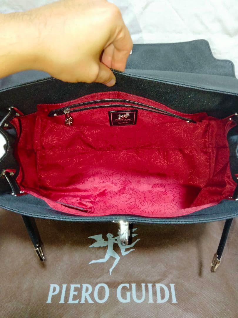 超美品 希少 ピエーログイディ PIERO GUIDI ショルダーバッグ