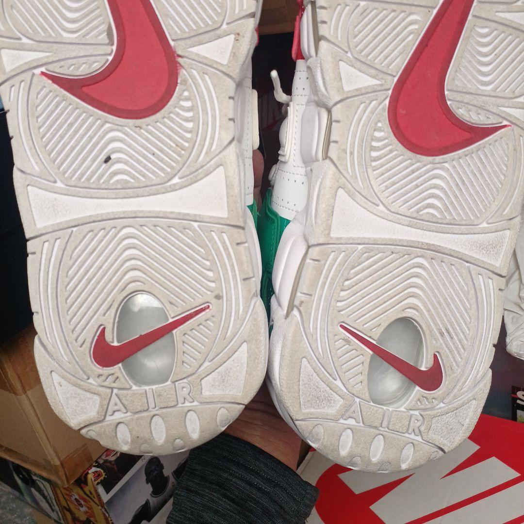 エアモアアップテンポ( イタリア) レッド/ホワイト/グリーン