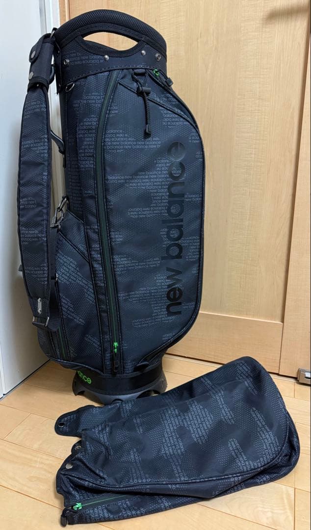 美品★ニューバランス★キャディバッグ★ゴルフ★ゴルフバッグ★newbalance