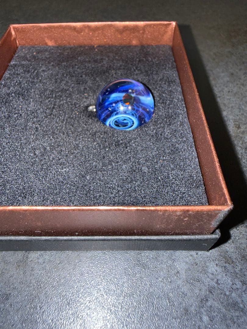 戸水賢志作　+α 宇宙ガラス　ペンダント