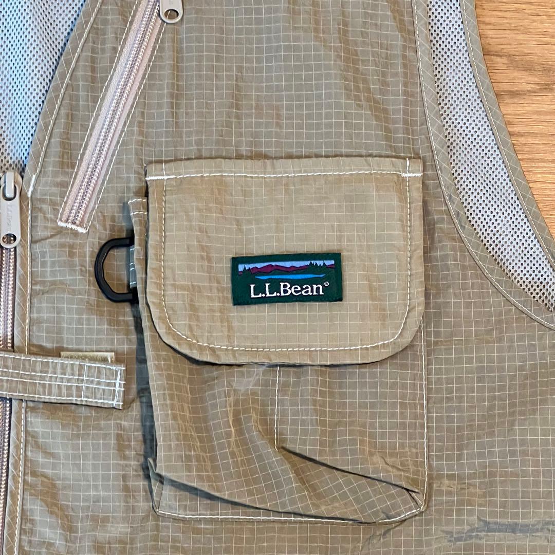 L.L.Bean フィッシングベスト ベージュ　FREAK'S STORE