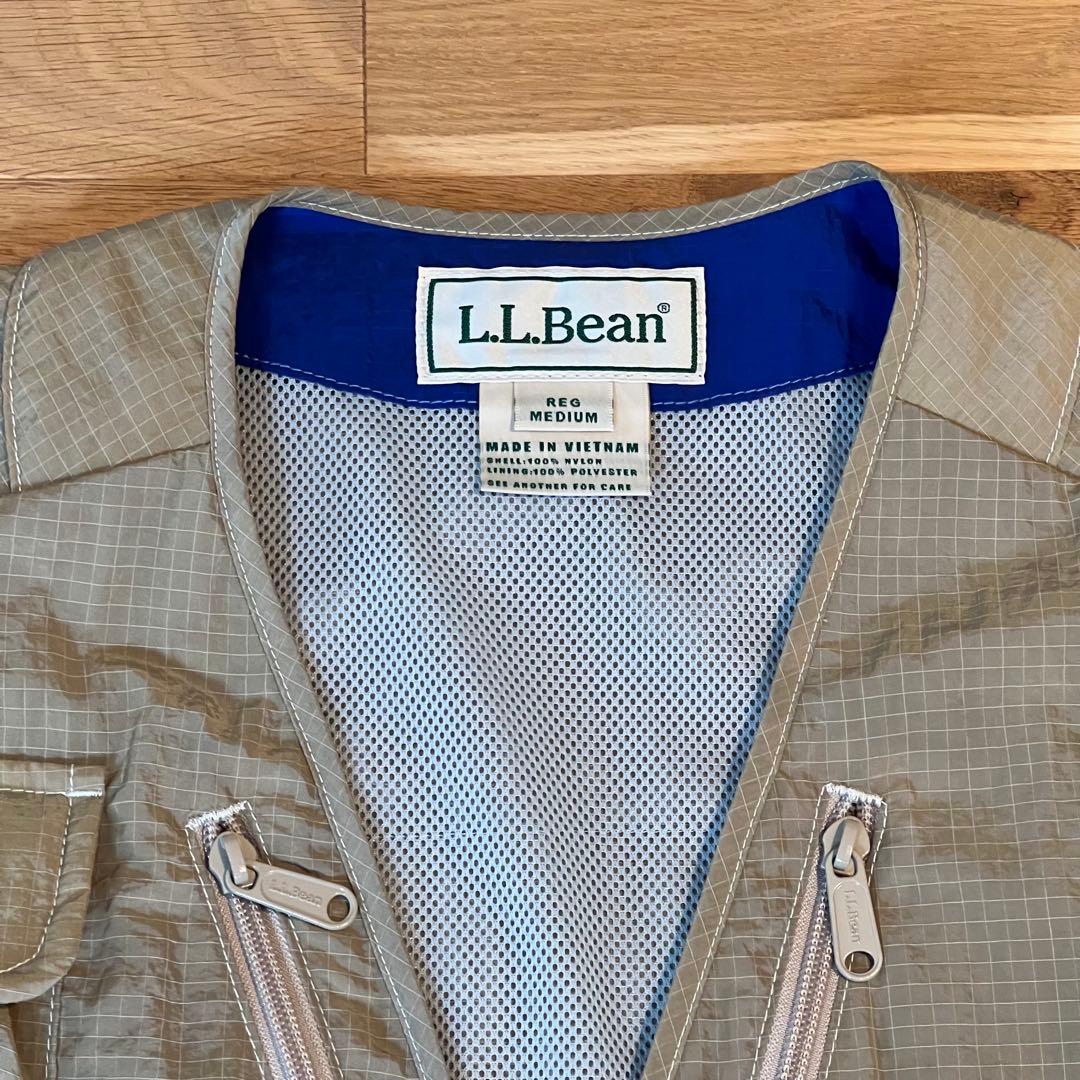 L.L.Bean フィッシングベスト ベージュ　FREAK'S STORE