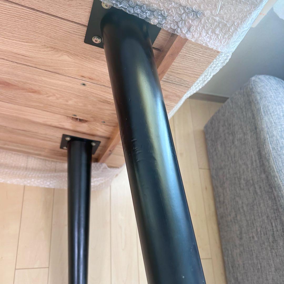 天然木ダイニングテーブル　JEUDHI SANKANJAPAN 幅160 耳付き