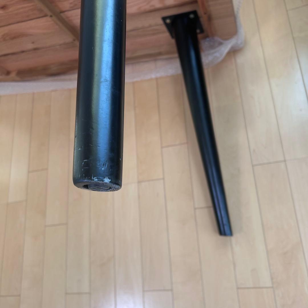 天然木ダイニングテーブル　JEUDHI SANKANJAPAN 幅160 耳付き