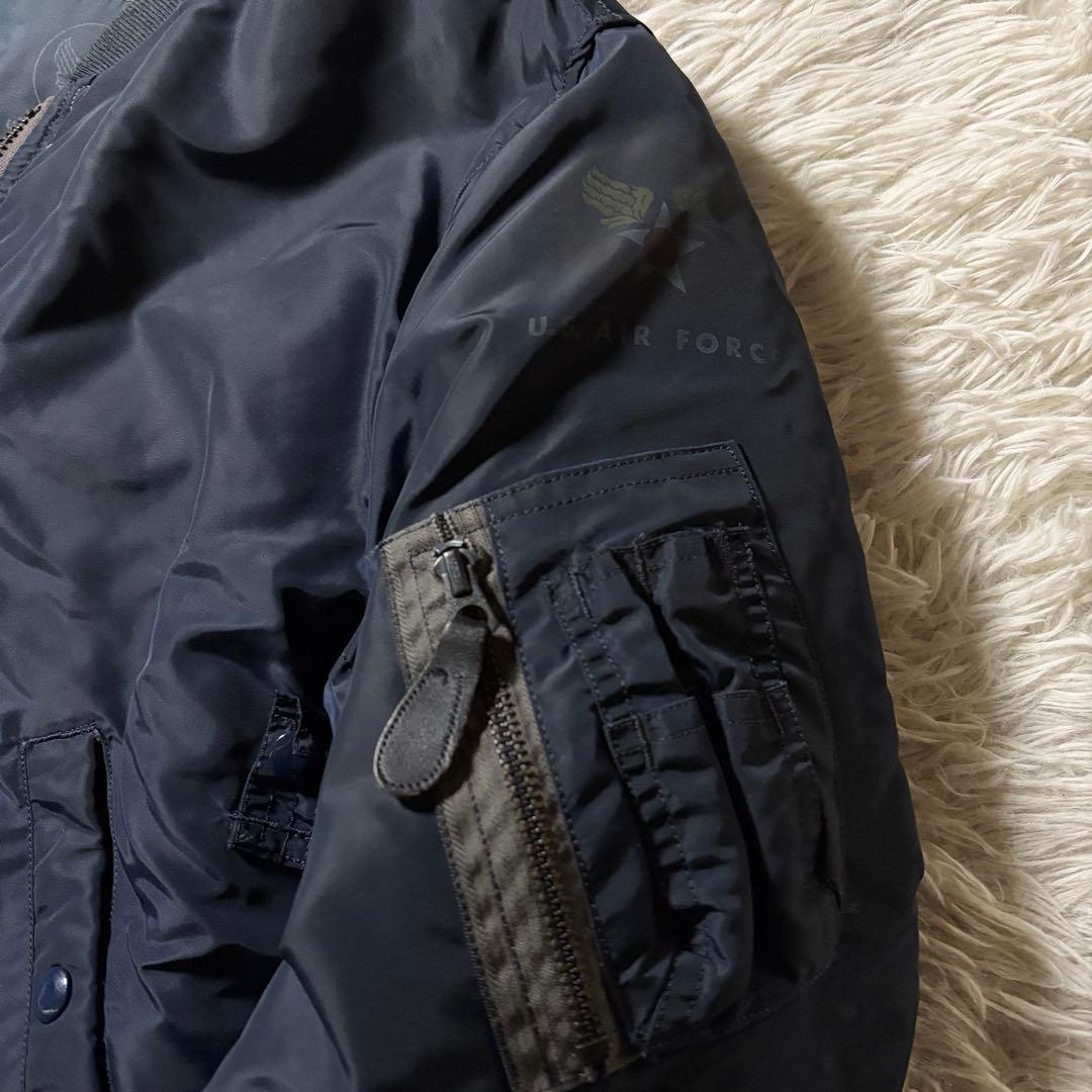 雰囲気抜群■Buzz Rickson'sフライトジャケット　B-15C ネイビー