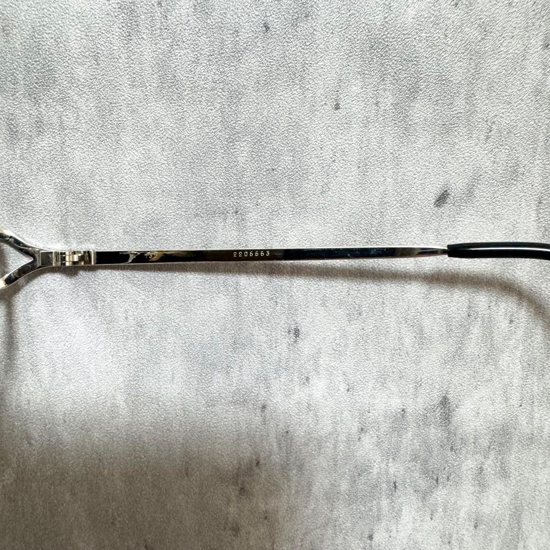 美品 Cartier カルティエ メガネ ツーポイント リムレス シルバー度入り