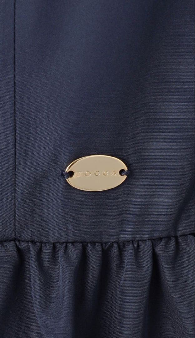 【トッカ 】レインコート　リボン　スプリングコート　Aライン