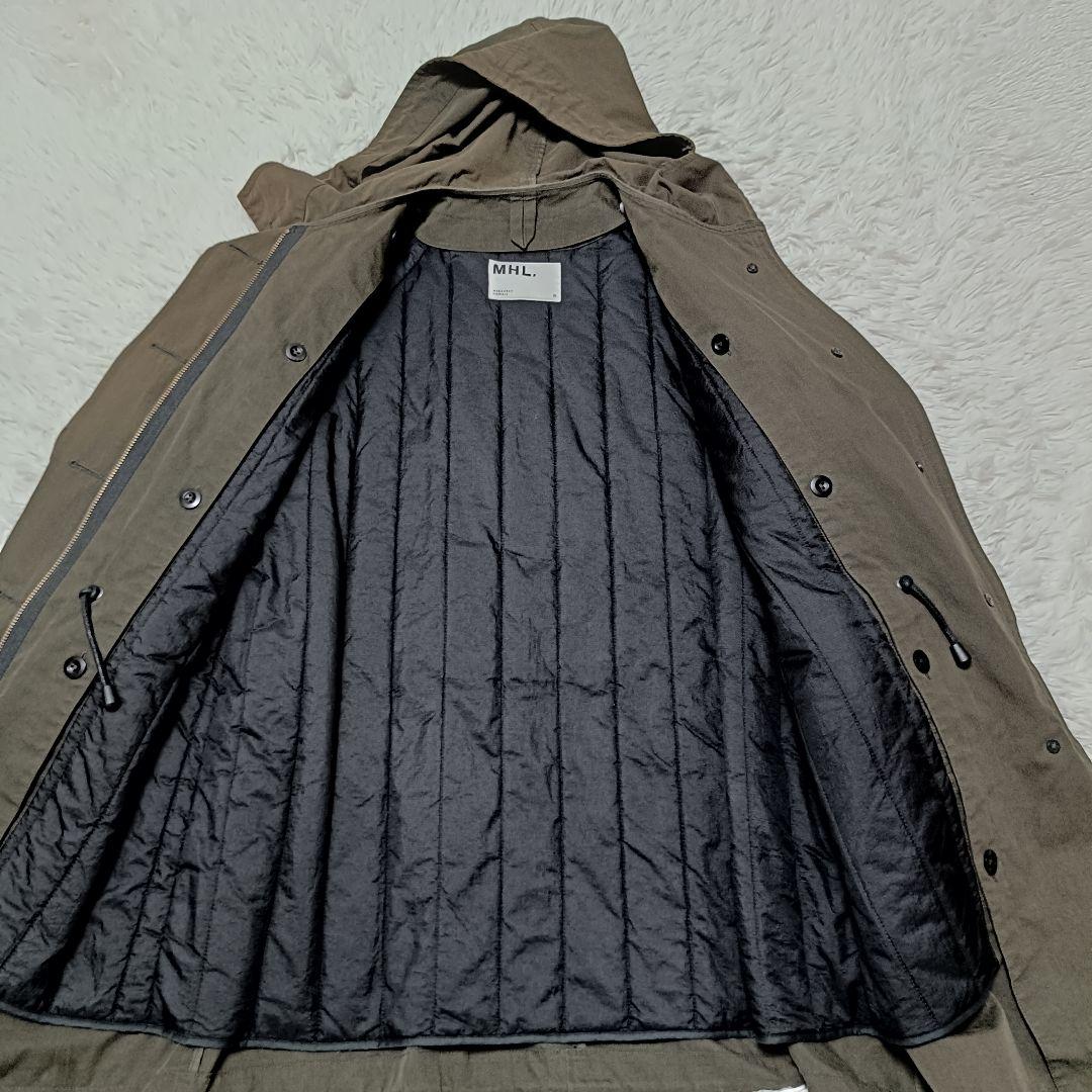 MHL. VINTAGE COTTON NYLON ライナー付 カーキ 2