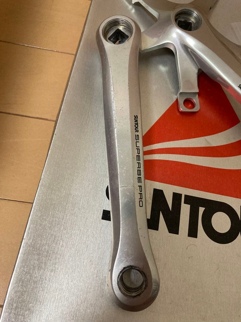 箱付き！SUNTOUR SUPERBE PRO クランク