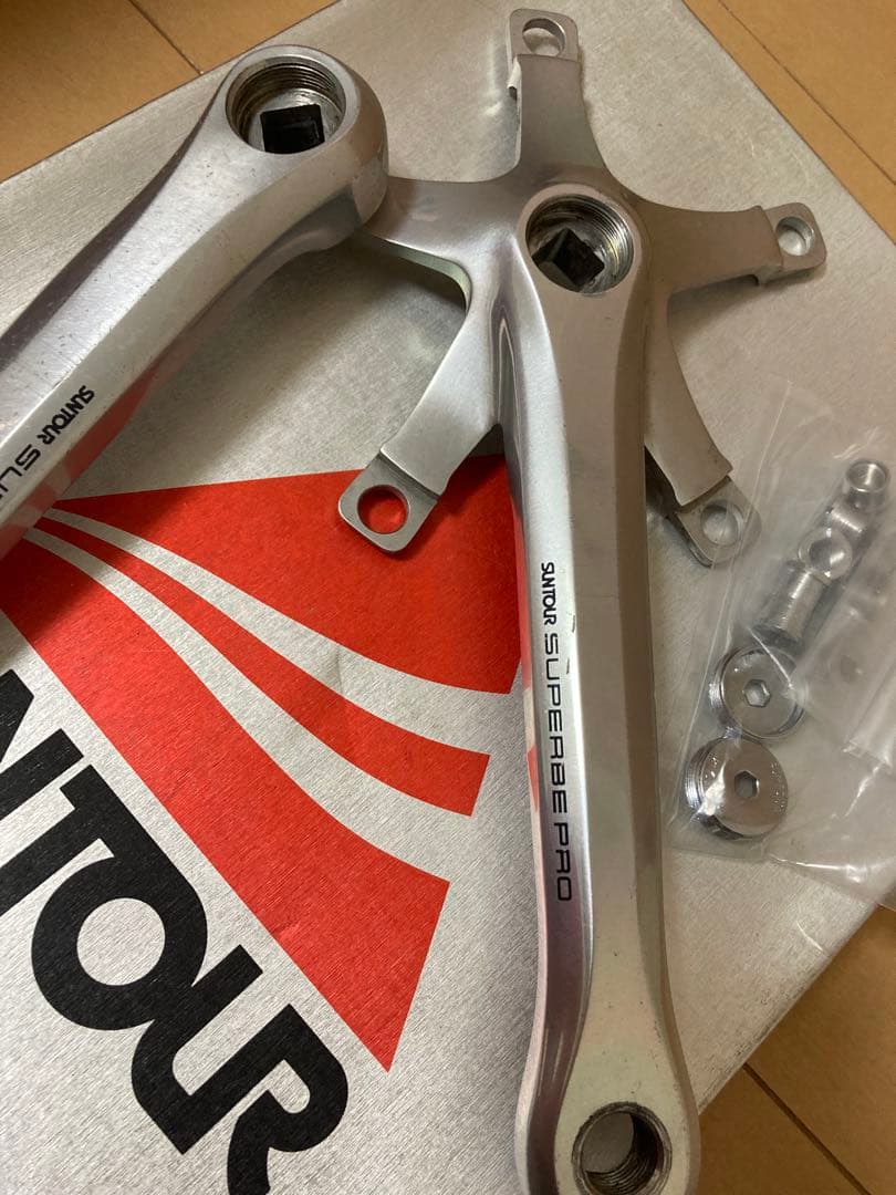 箱付き！SUNTOUR SUPERBE PRO クランク