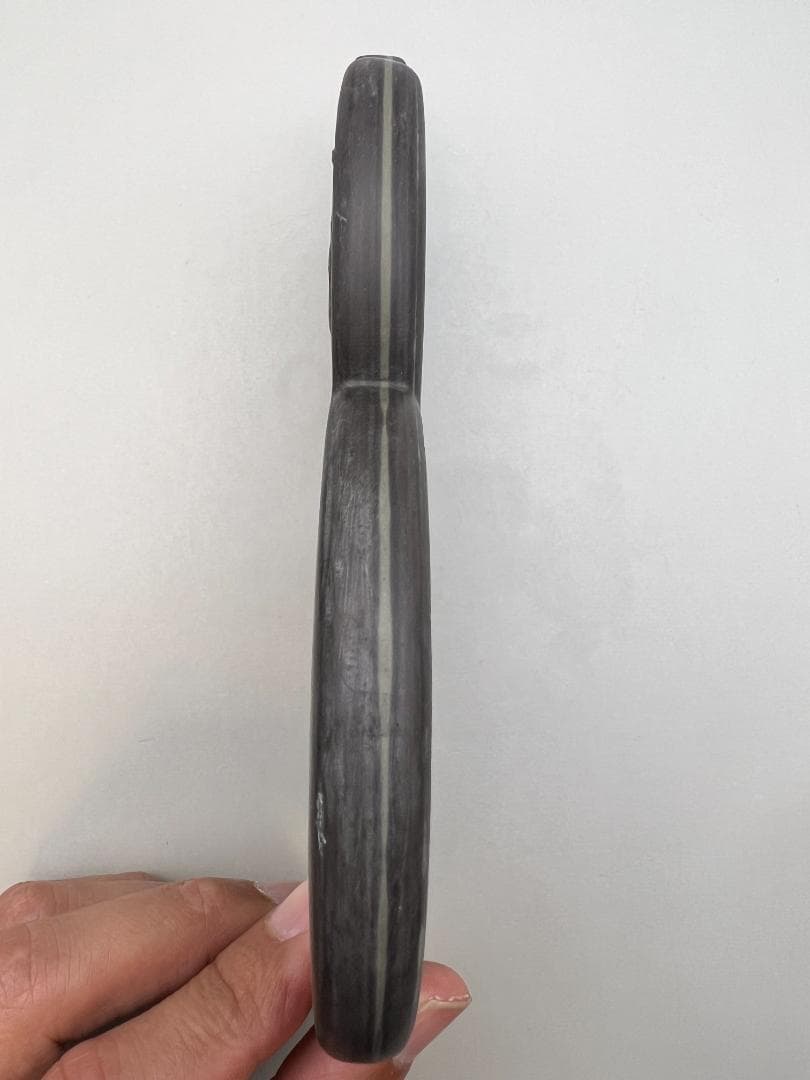 【海】硯　瓢箪形硯　骨董品　骨董品 時代品 中国美術品