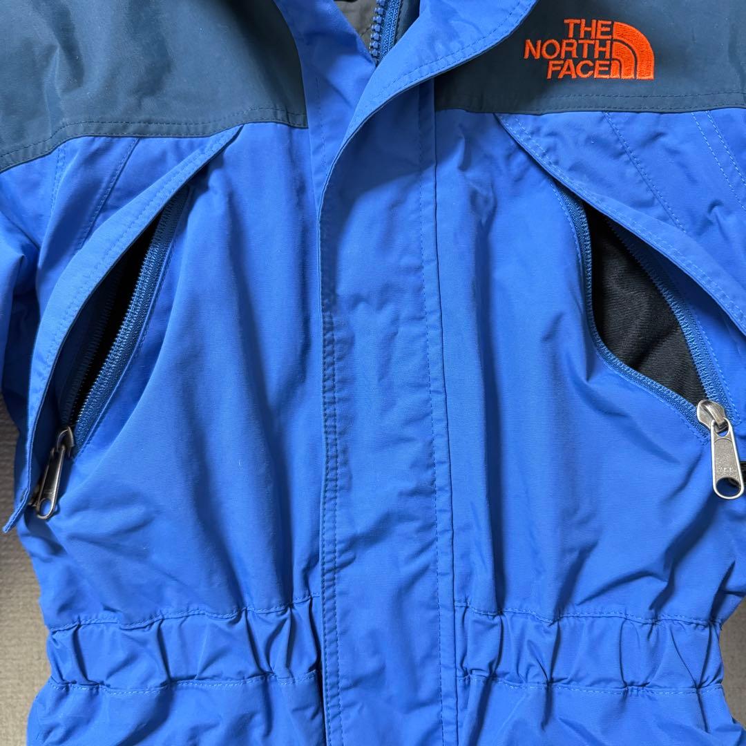 丈調節可★男女ok ノースフェイス120 スノーウェア 美品